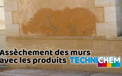 entreprise de traitement des termites et mérule 14 Assèchement des murs avec les produits Technichem®