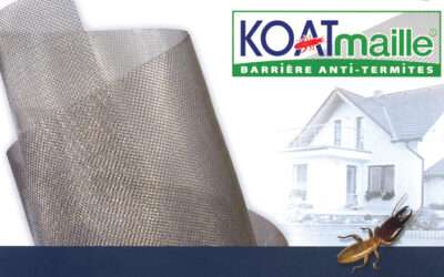 entreprise de traitement des termites et mérule 15 Koatmaille® : la barrière anti termites
